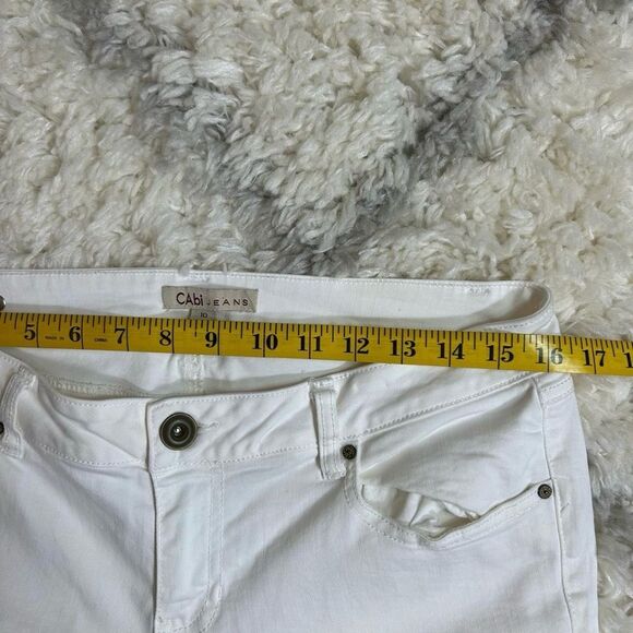 CAbi Women's White Jeans - Picture 8 of 8